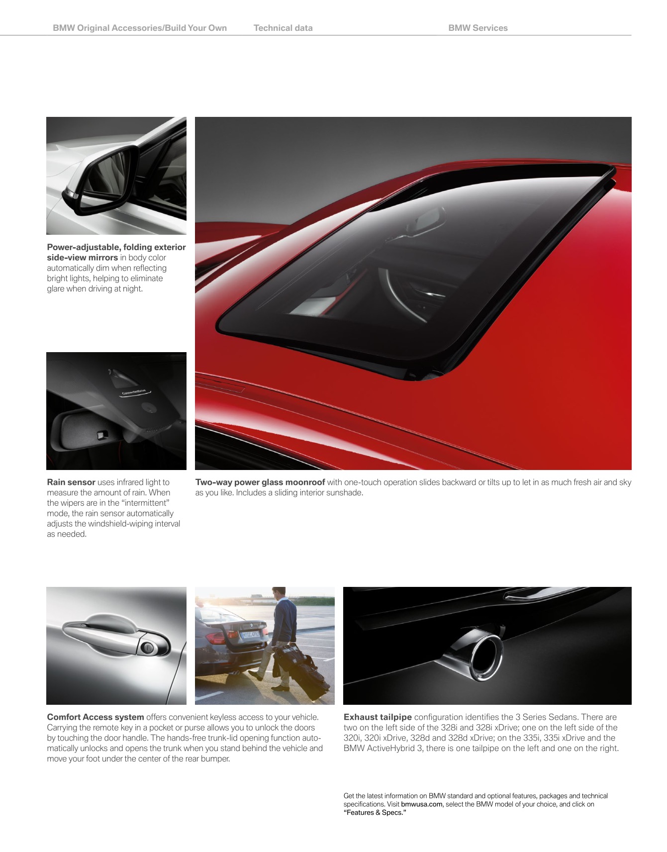 2015 BMW 3-Series Sedan Brochure Page 21